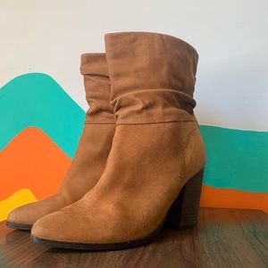 Aldo tan booties size 7.5